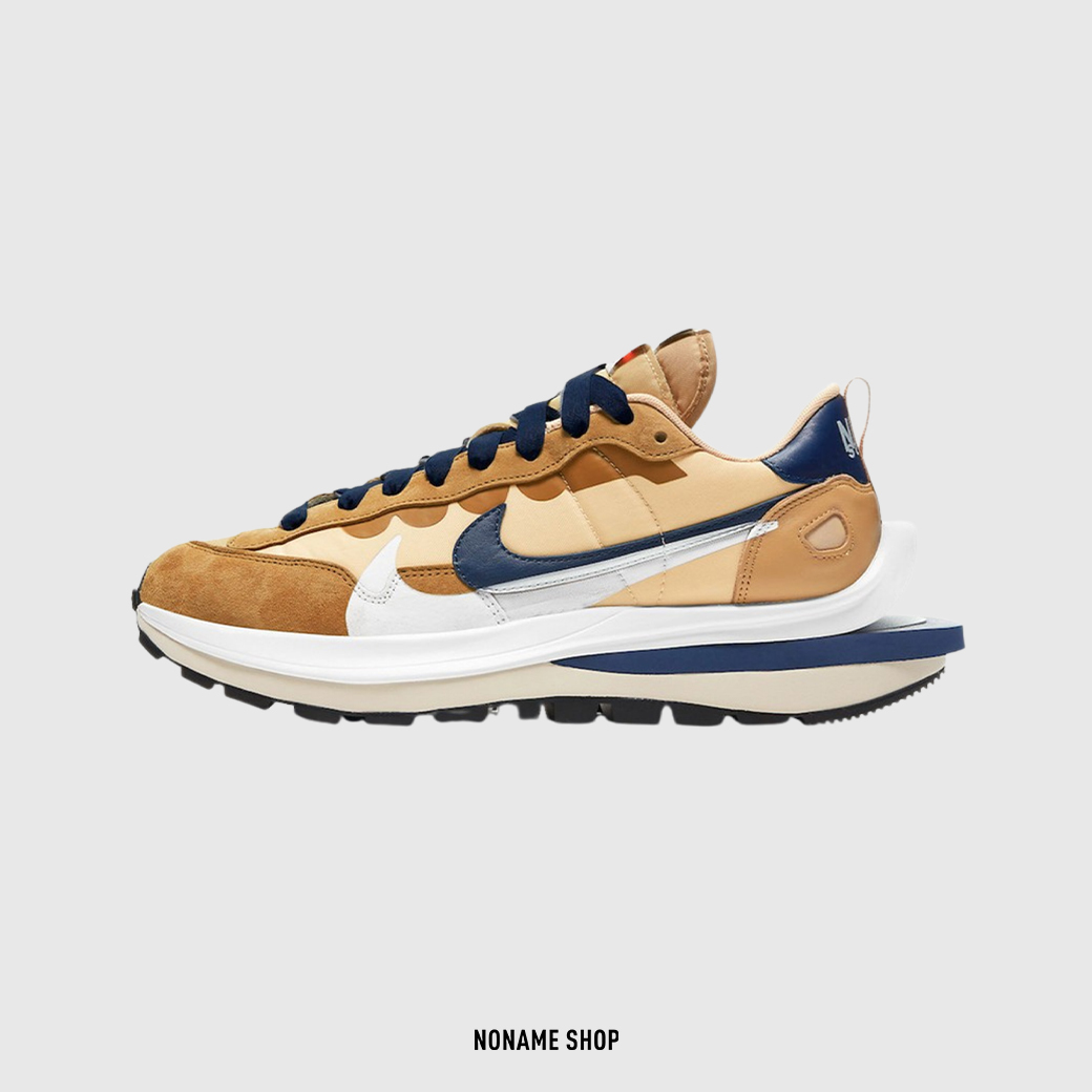 SACAI Vaporwaffle X NIKE  聯名款 解構 雙勾 麂皮 網眼 卡其 (男/女 款)