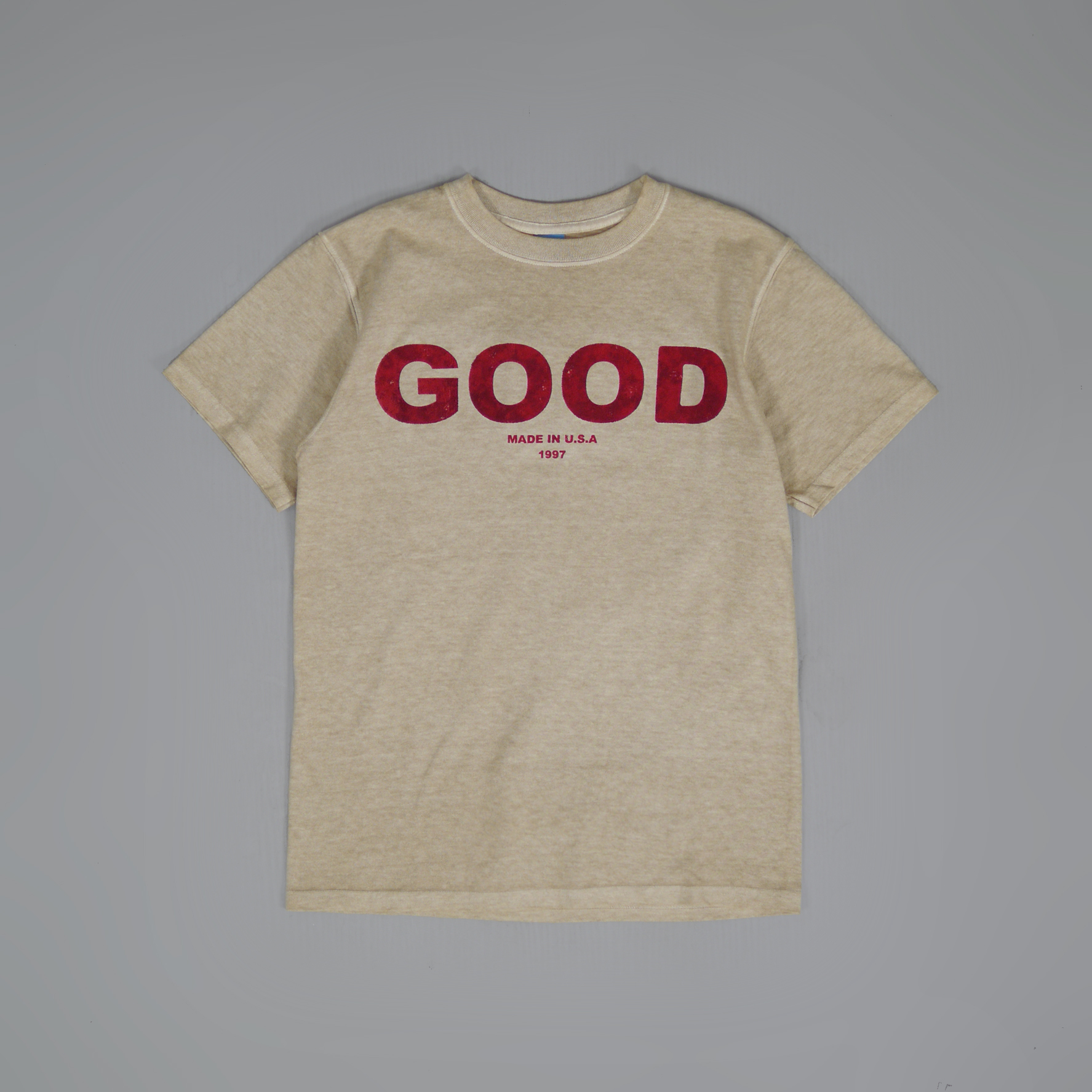 GOOD ON Damage Flocky TEE ╭ 3色 ╮
