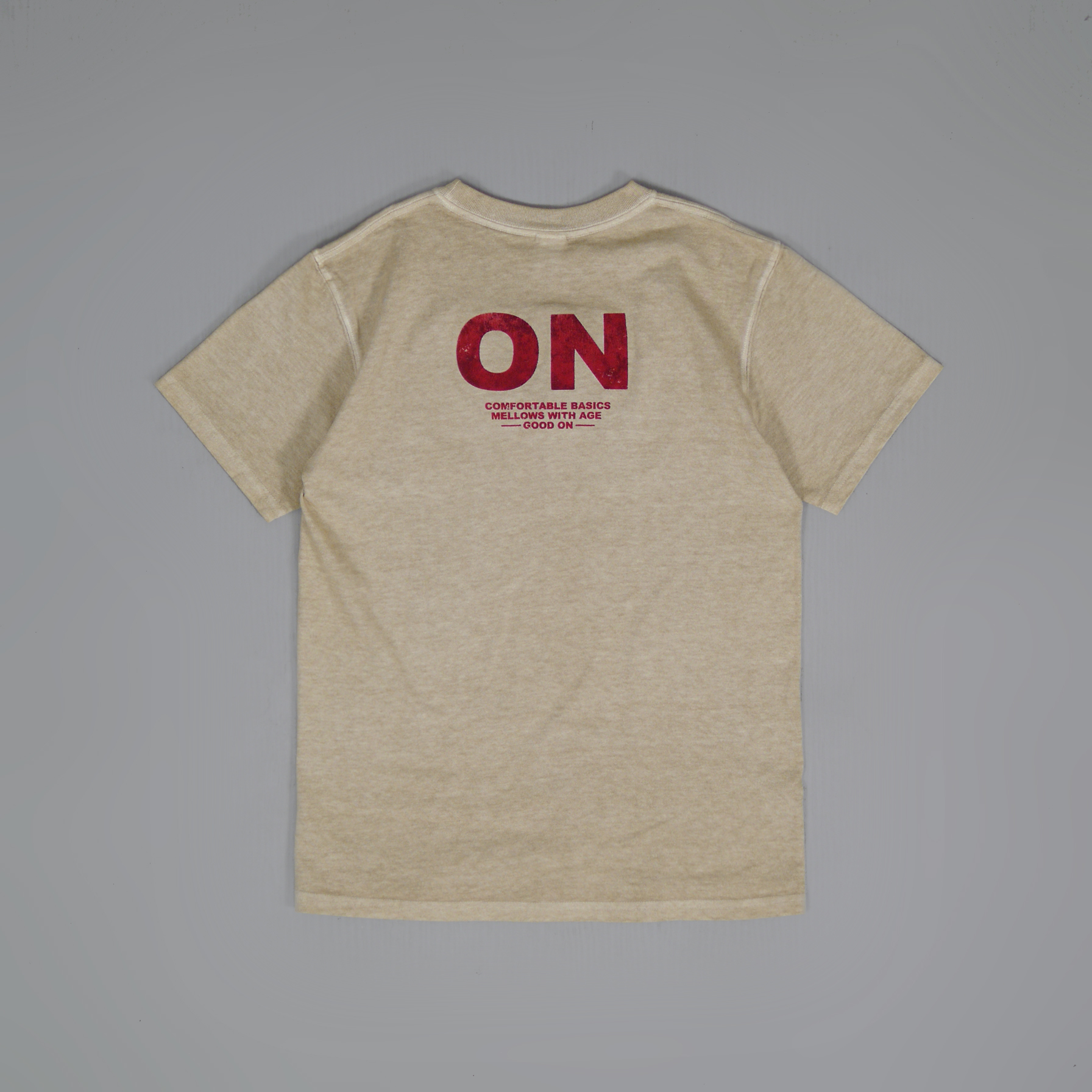 GOOD ON Damage Flocky TEE ╭ 3色 ╮