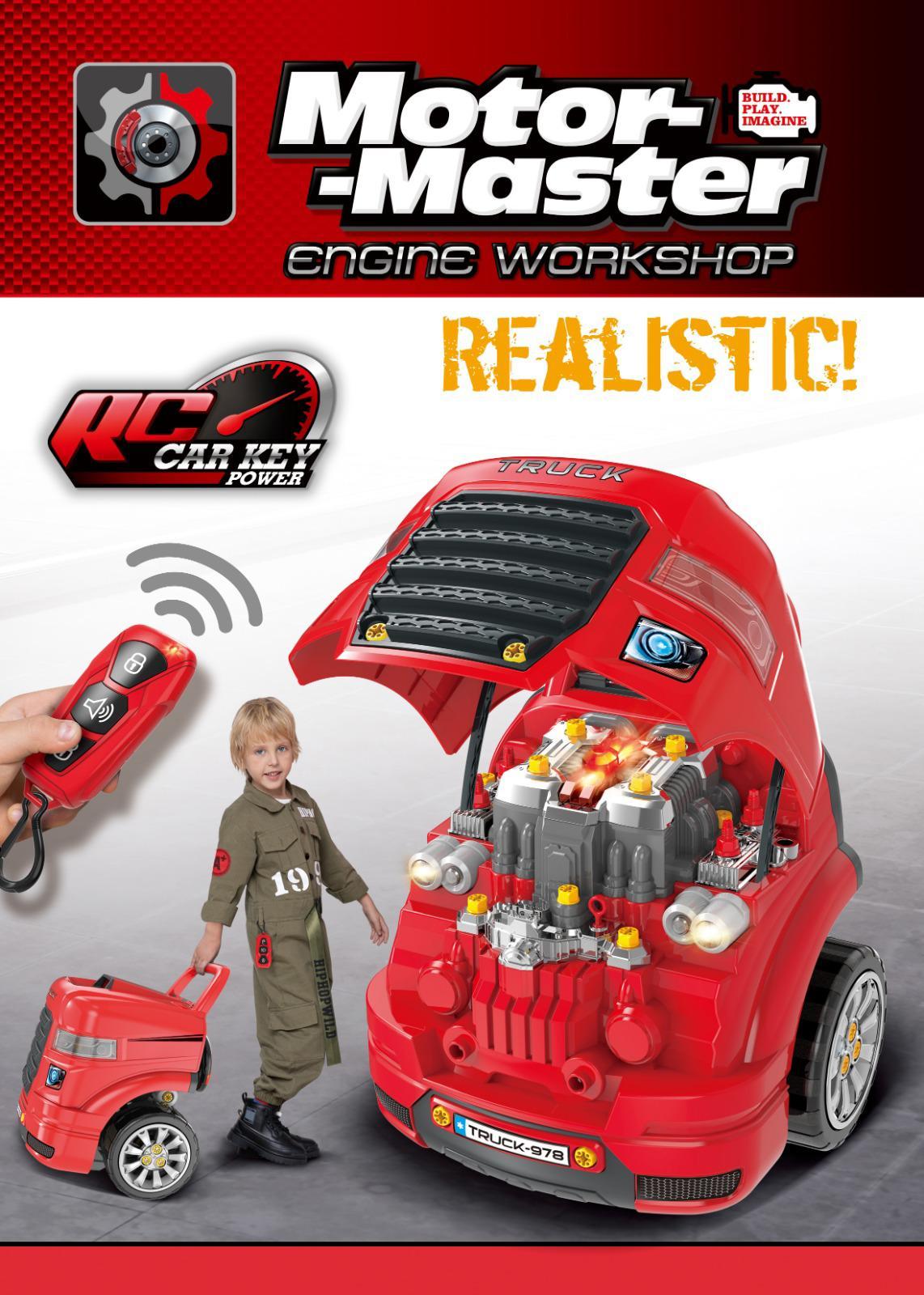 Motor Master DIY電動車組裝玩具