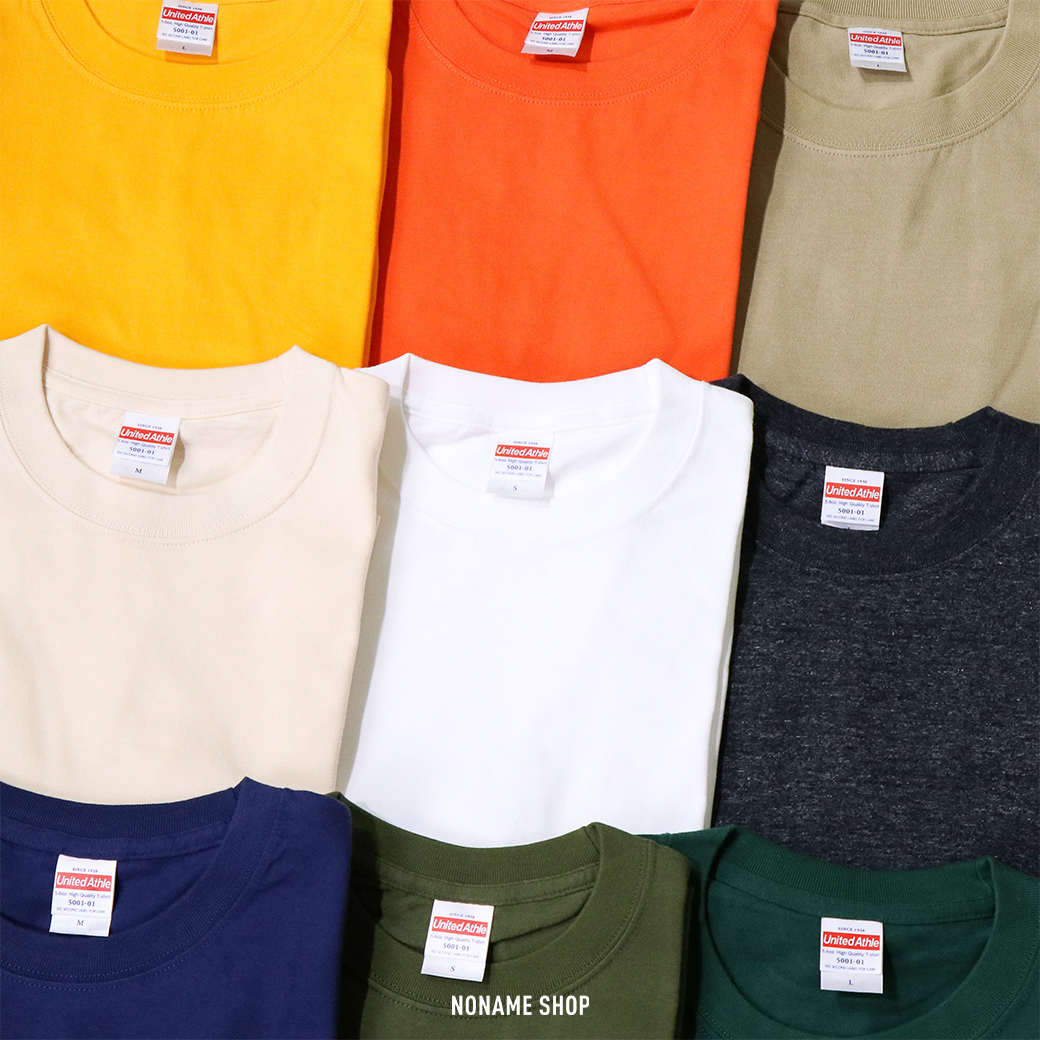 UNITED ATHLE UA 5001 5.6OZ 圓領 素Tee 短袖 (男款)