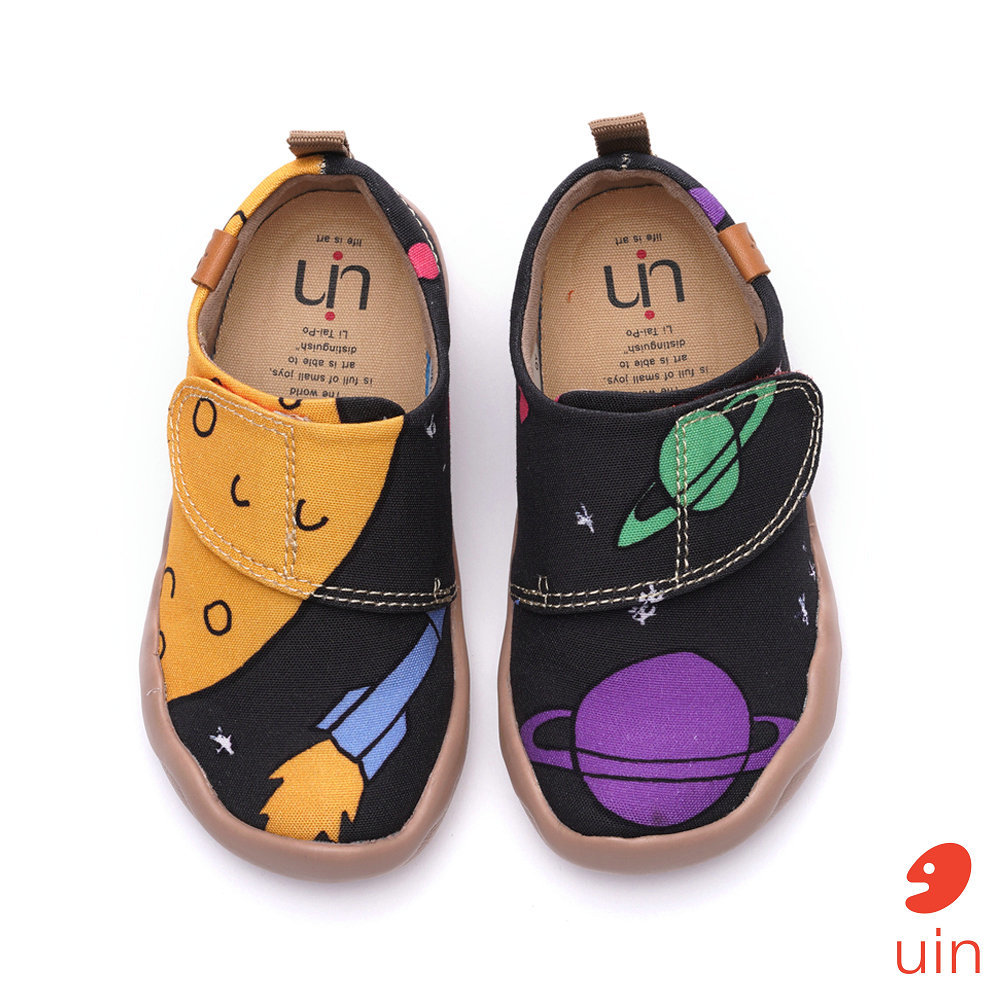 【 Uin 】西班牙原創設計 | 宇宙星球彩繪休閒童鞋