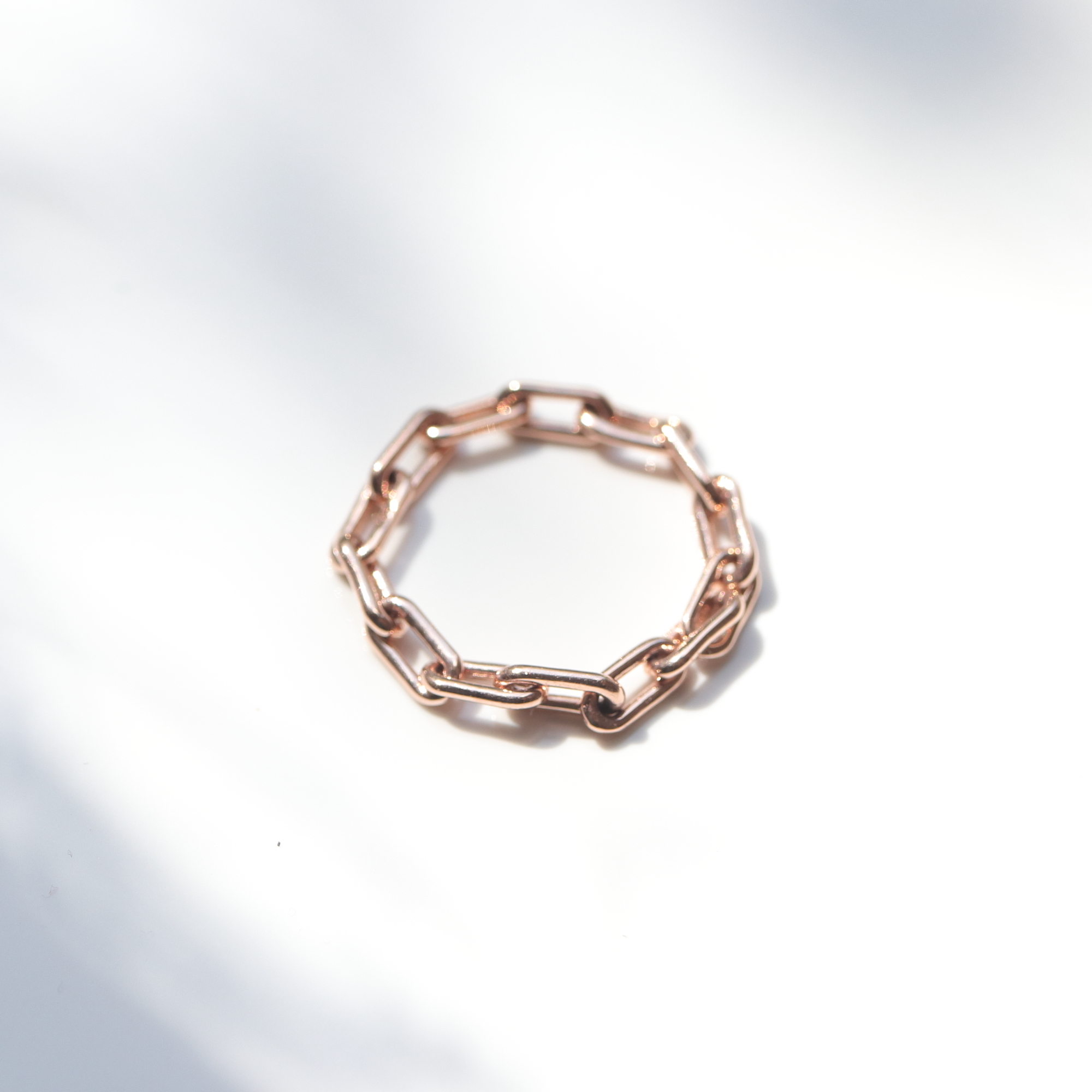 14K Large Chain Ring 粗鍊戒