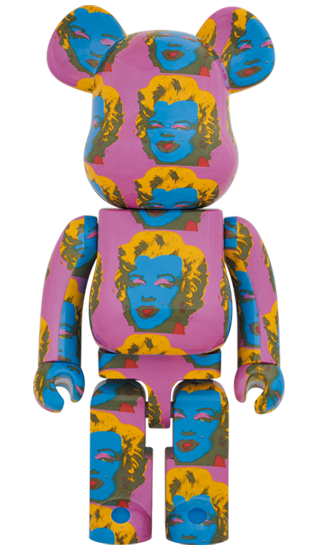 Bearbrick 1000% Andy Warhol Marilyn Monroe #2