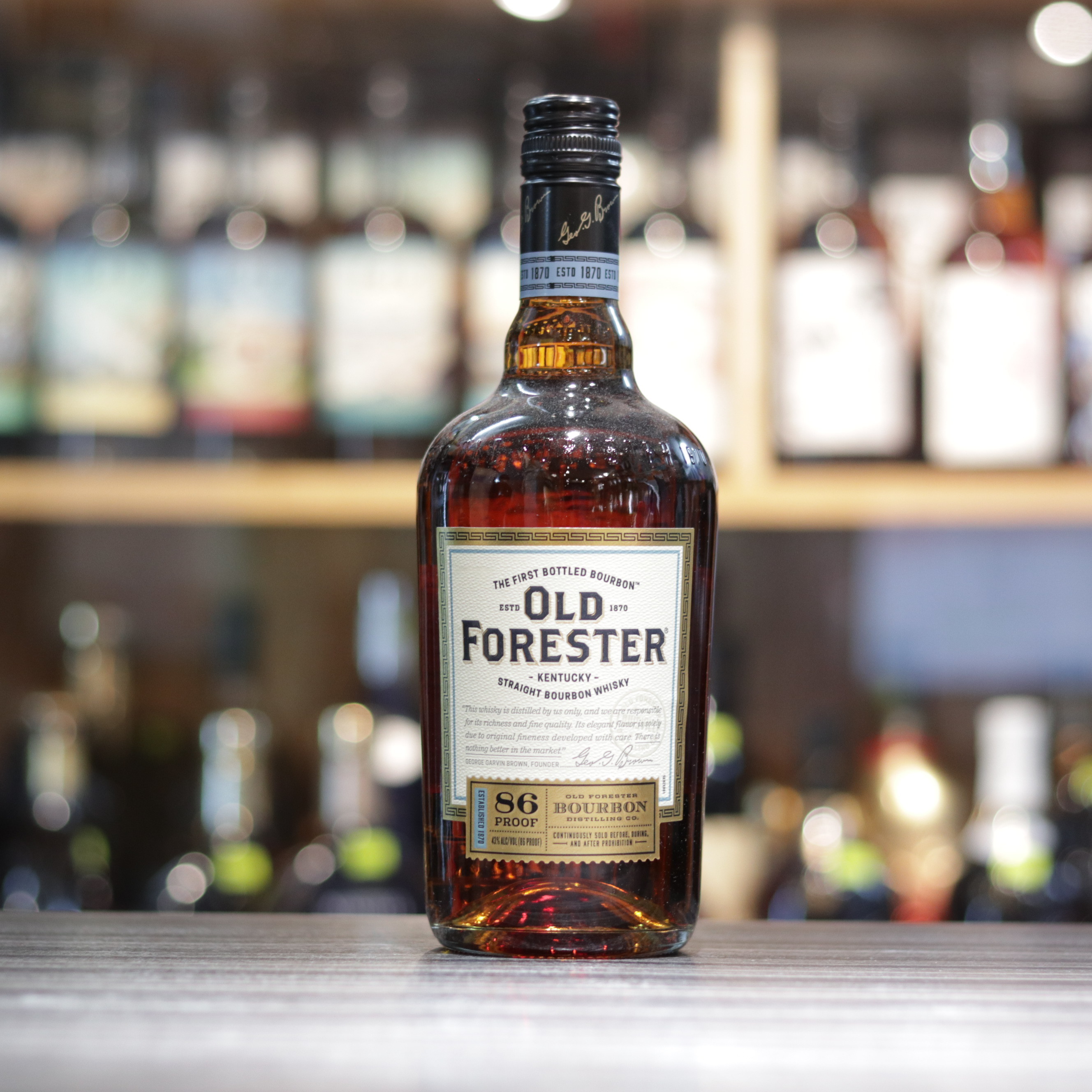 Old Forester Kentucky Straight Bourbon Whisky - 750ml/86 proof