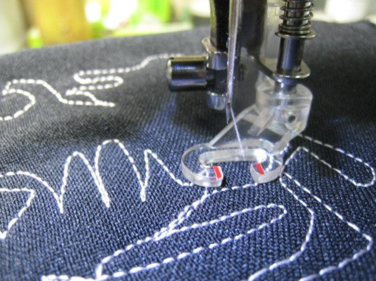 前開式7mm自由曲線壓布腳