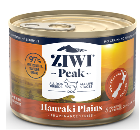 ZIWI® Peak Wet Hauraki Plains Recipe for Dogs．170g