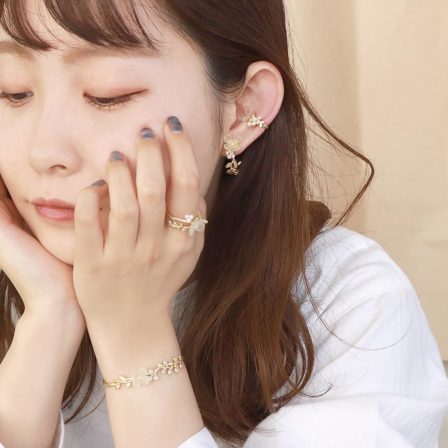 Ayatorie 紫丁香耳環/耳骨夾/手鐲/戒指