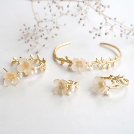 Ayatorie 紫丁香耳環/耳骨夾/手鐲/戒指