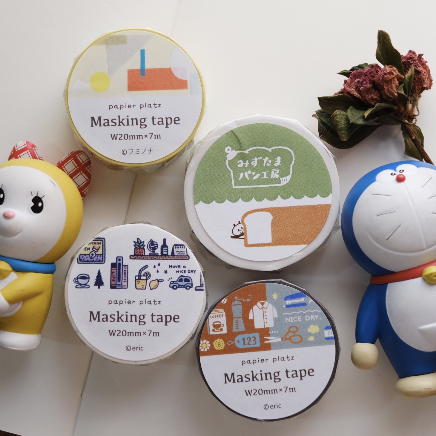 日本 Masking tape 紙膠帶 ( mizutama / Eric /幾何圖形 )