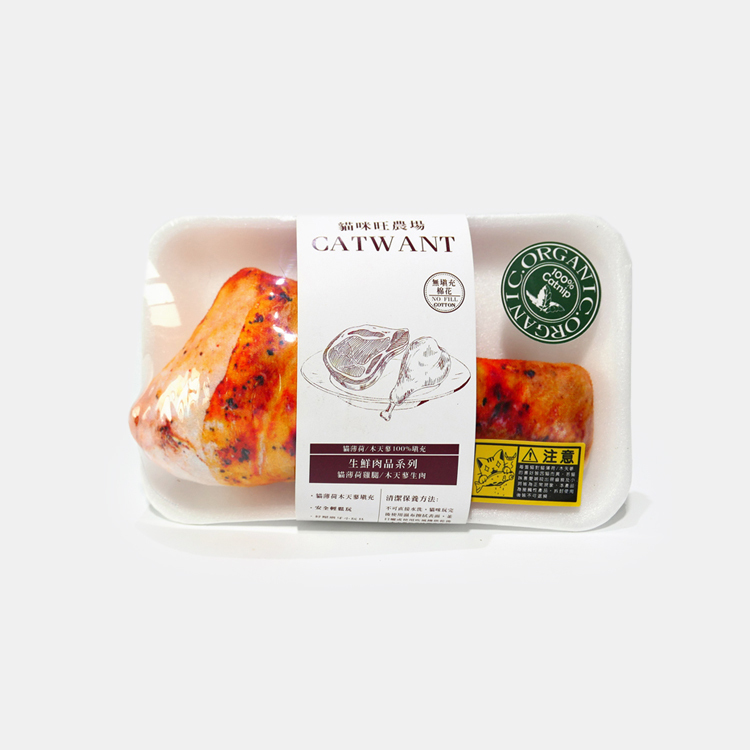 雞腿-100%貓薄荷填充玩具