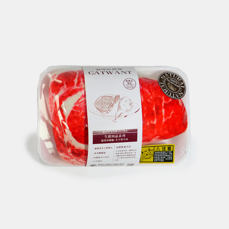 100%木天蓼填充貓玩具｜牛排