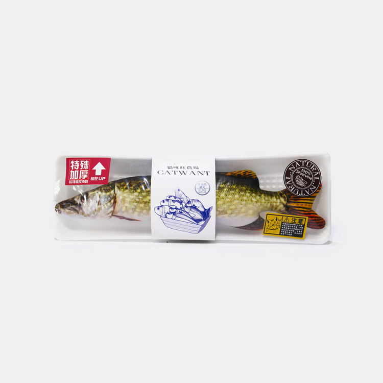 大狗魚【耐抓耐咬系列】-100%木天蓼填充貓玩具
