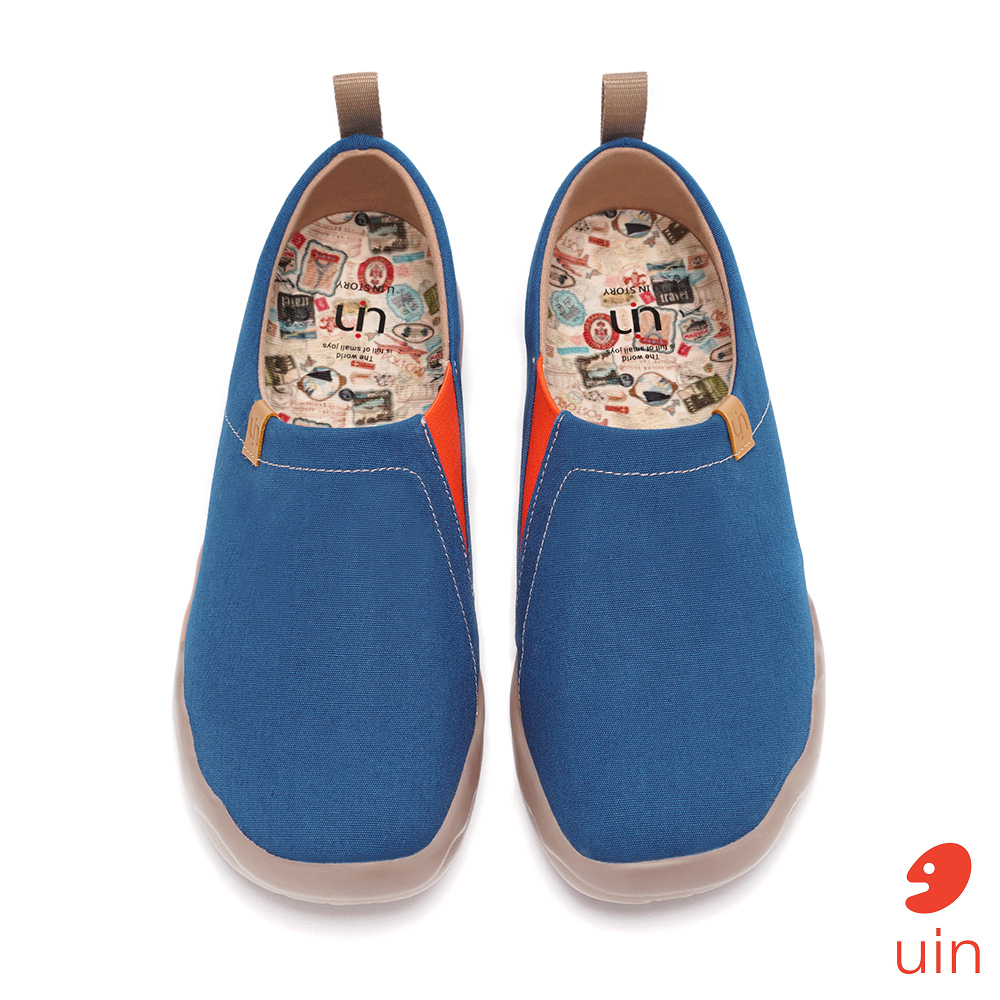 【 Uin 】西班牙原創設計 | 托萊多素色 男鞋 彩繪鞋 休閒鞋 懶人鞋