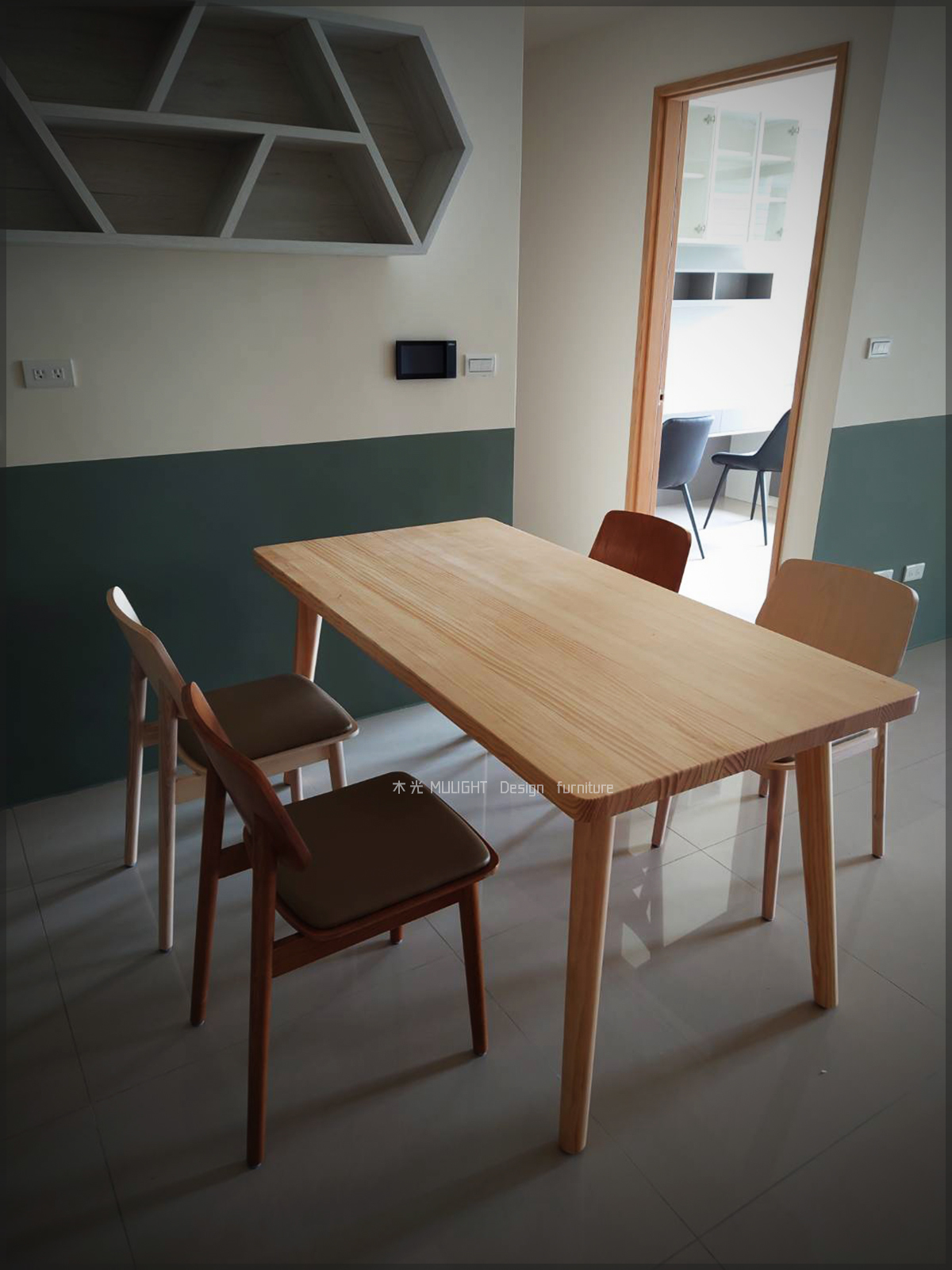 Finn北歐全實木餐桌(可訂製)