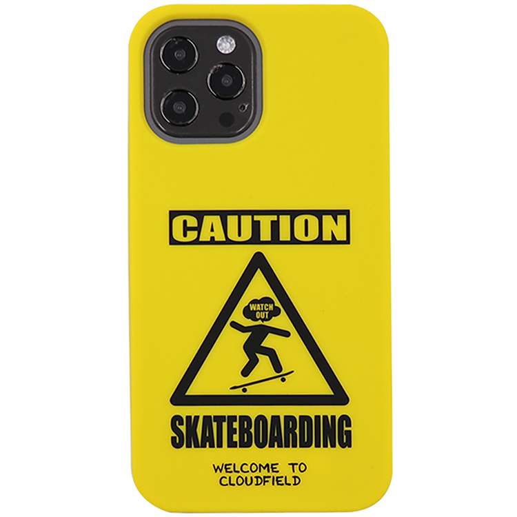 Candies iPhone 12 / 12 Pro - Candies x Cloudfield聯名款 當心滑板(黃)