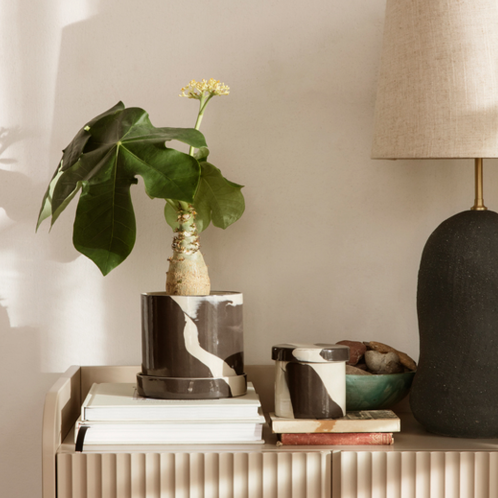 鑲嵌 /  置物罐 by Ferm Living