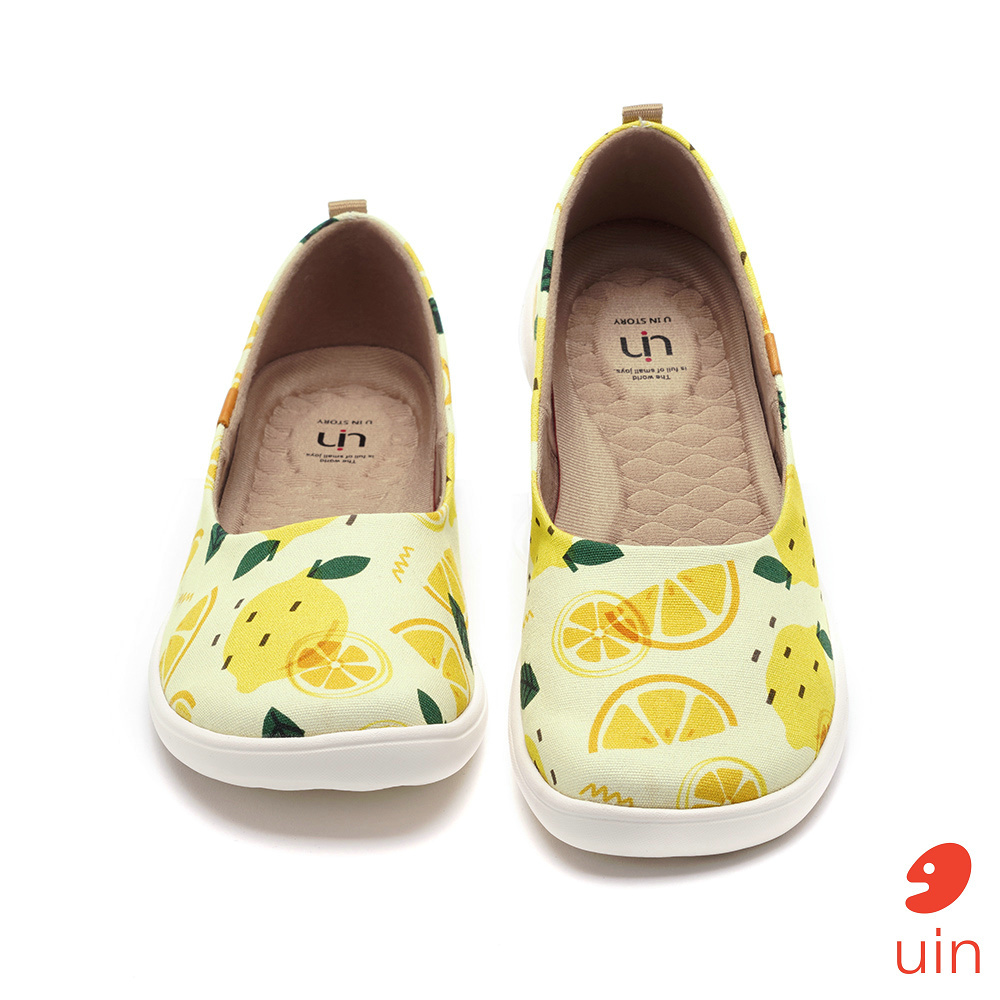 【 Uin 】西班牙原創設計 | 遐想日 彩繪鞋 休閒鞋 女鞋 懶人鞋