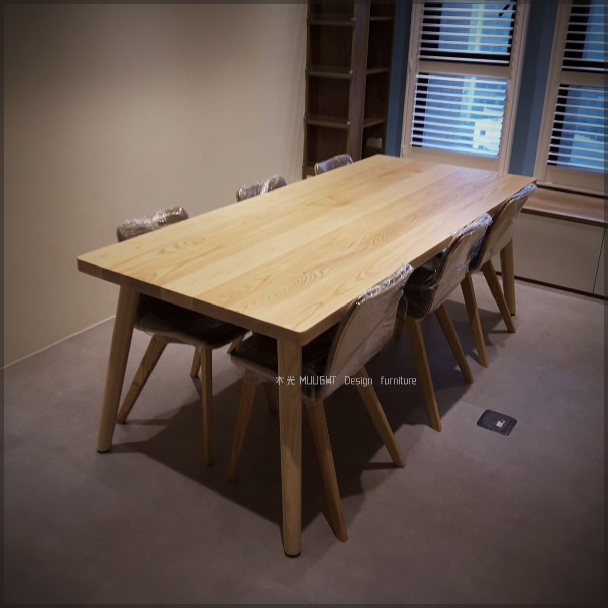 Finn北歐梣木全實木餐桌(可訂製)