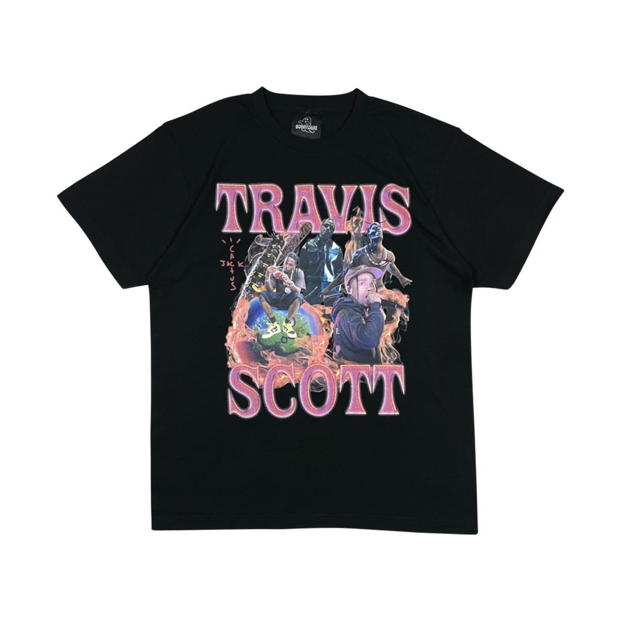 GHOST MADE  《 TRAVIS SCOTT 》人像短袖 T GhostMade