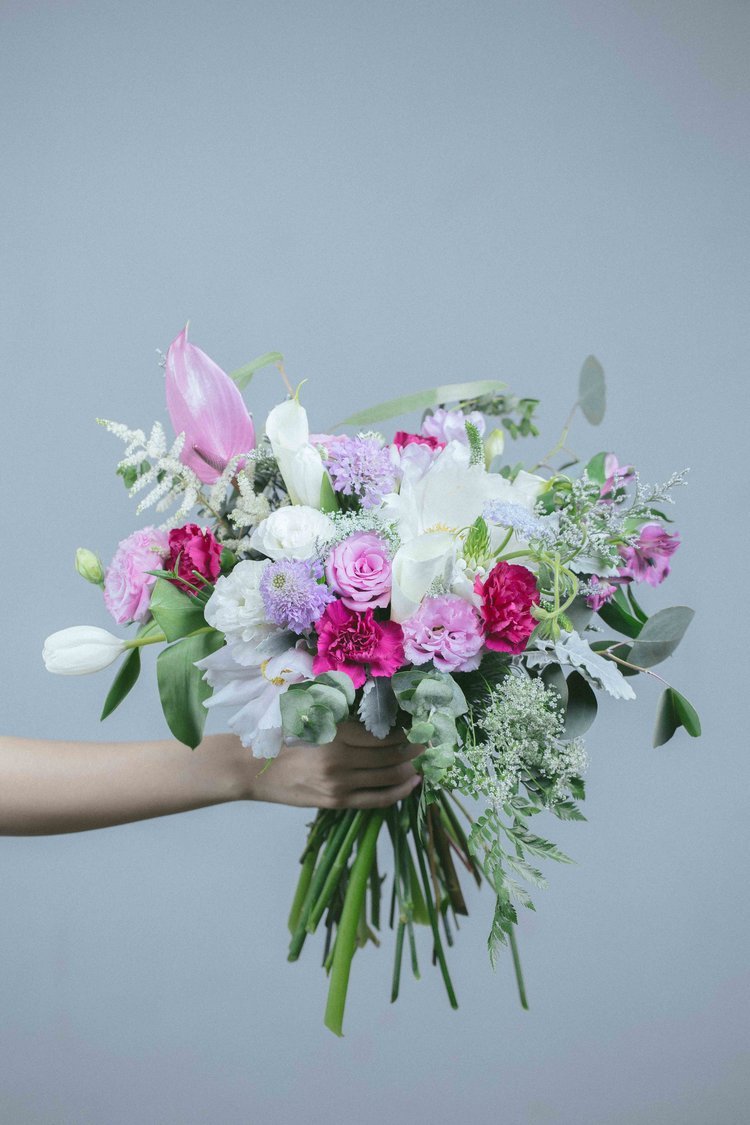 Mamma Mia Flower Bouquet (with Gift Card)