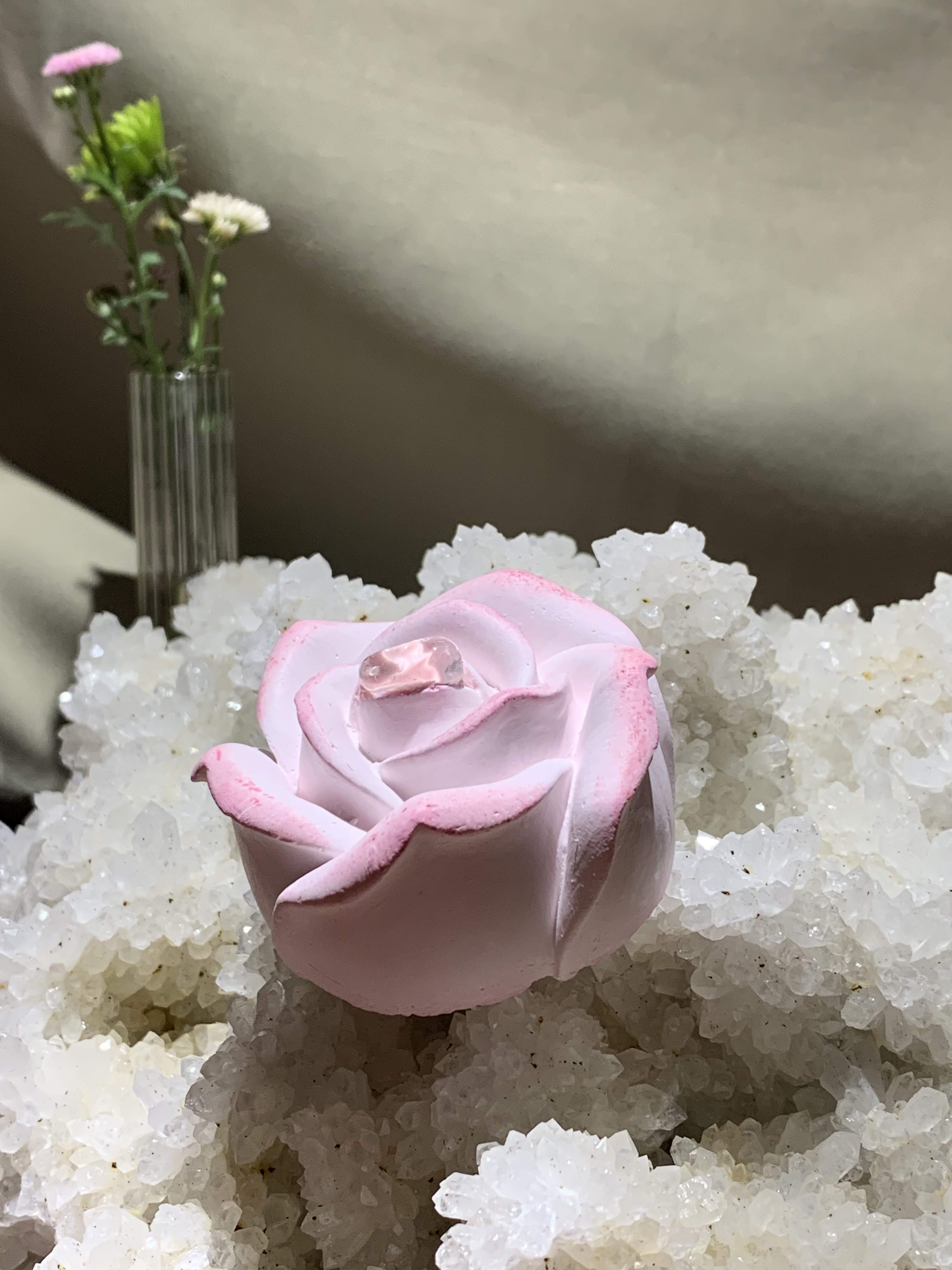 水晶能量擴香花