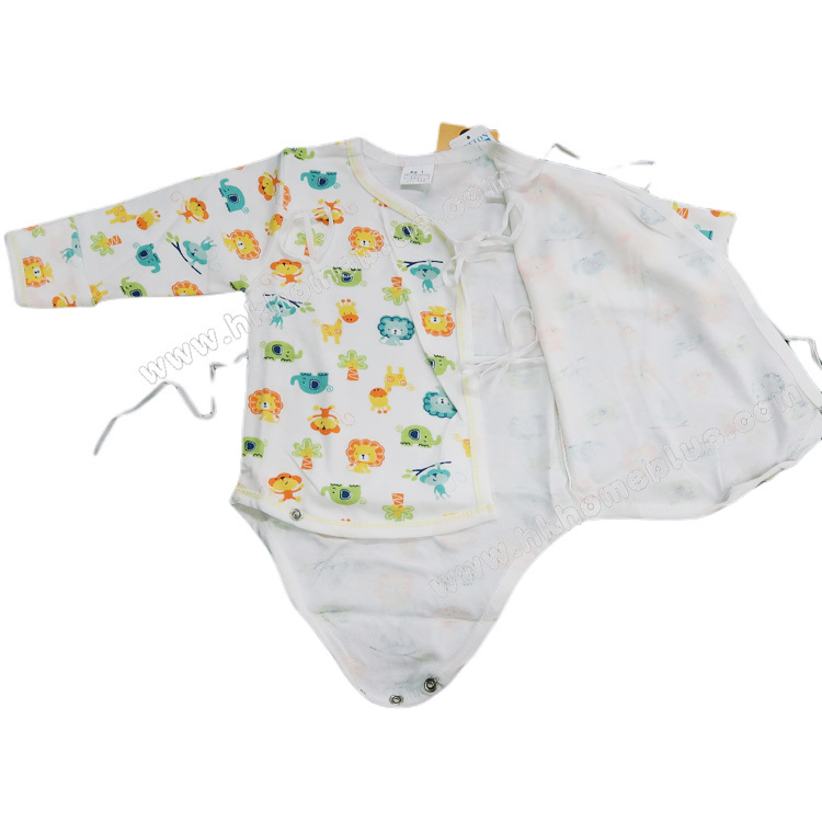 Koma Land: 嬰兒印花長袖蛤衣 BE5020 (1-2碼)