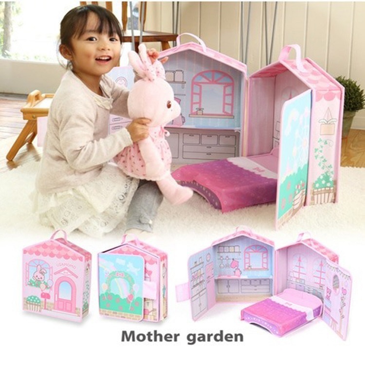 日本Usamomo萌兔桃桃-家家酒-兔子小屋套組