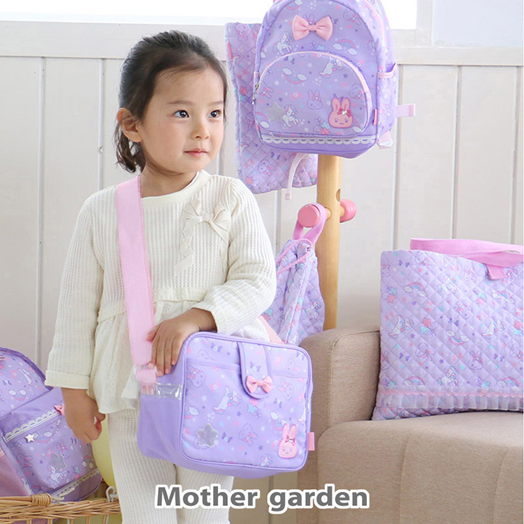 Usamomo萌兔桃桃-肩包 夢幻紫