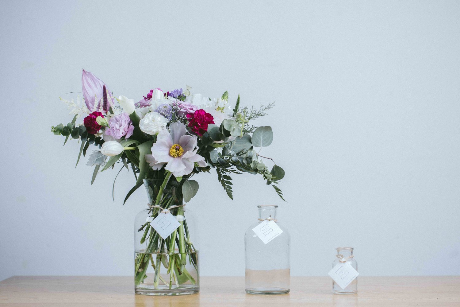 Mother's Day Limited Edition Mamma Mia Set: A Vase + 2 Flower Jars (with Gift Card)