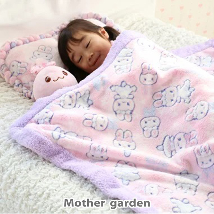 日本Usamomo萌兔桃桃-毛毯-芭蕾舞風 小