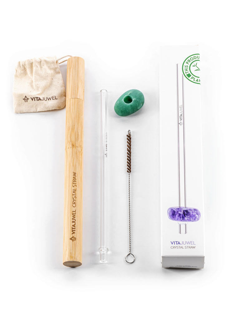 Crystal Straw - Aventurine