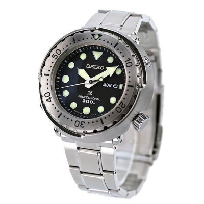 Seiko Prospex  S23633J1 / SBBN049 Diver's watch 300M Men's Watch 吞拿 Tuna 300米 專業潛水錶 鋼圈鋼帶 石英機芯 藍寶石鏡 Made in Japan