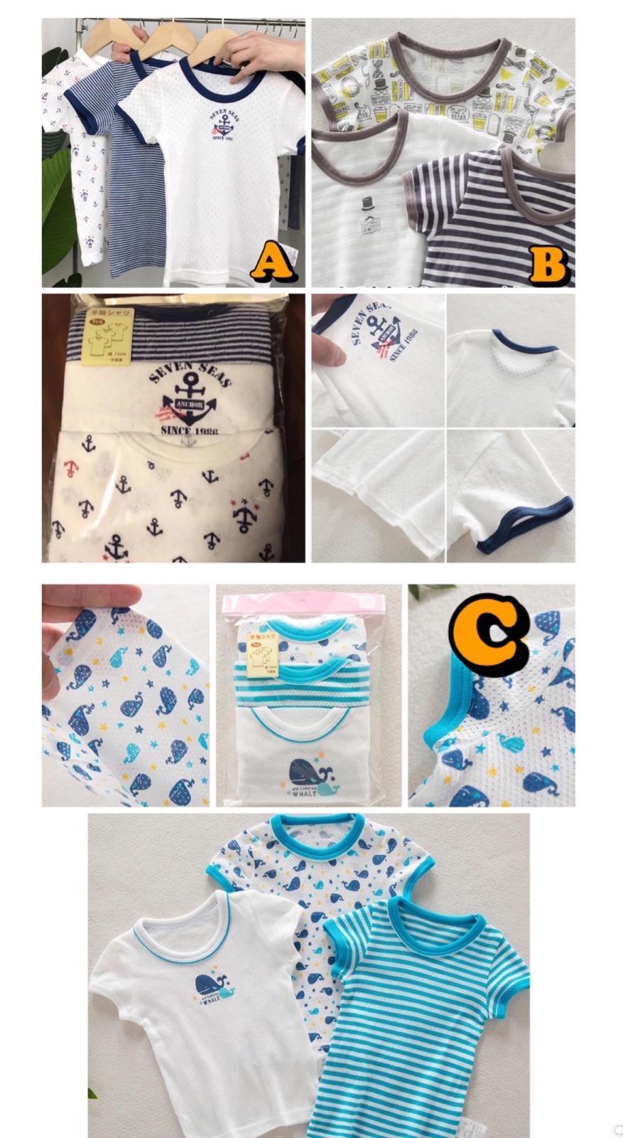 🇯🇵日單短袖汗衫(1包3件)No.262