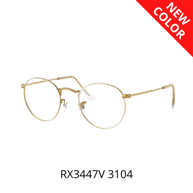 RayBan ROUND METAL RX3447V 3104 眼鏡架