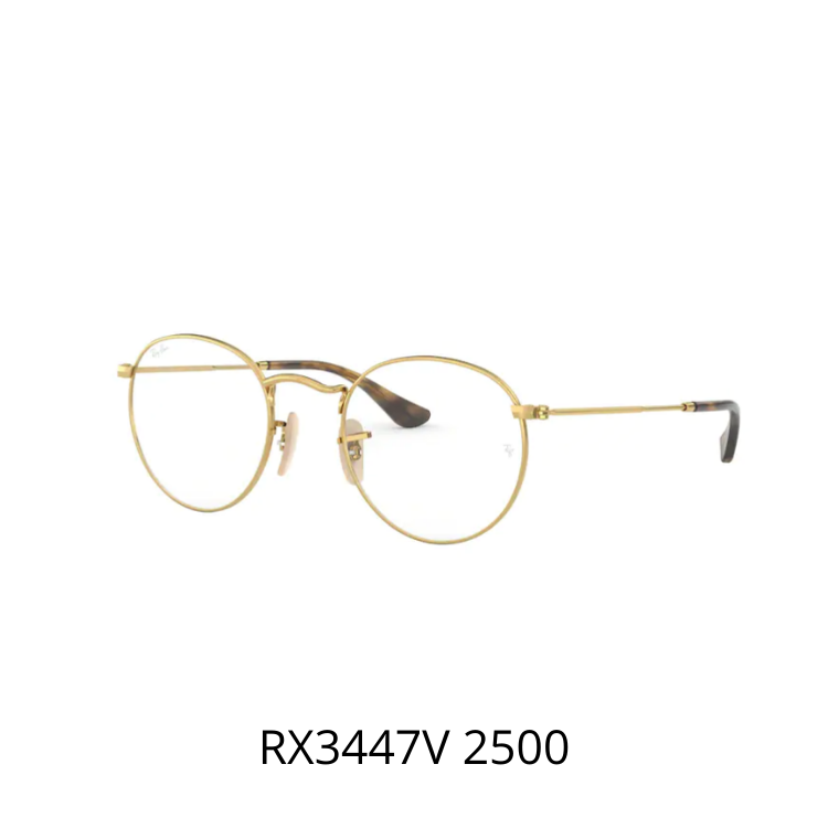 RayBan ROUND METAL RX3447V 2500 眼鏡架