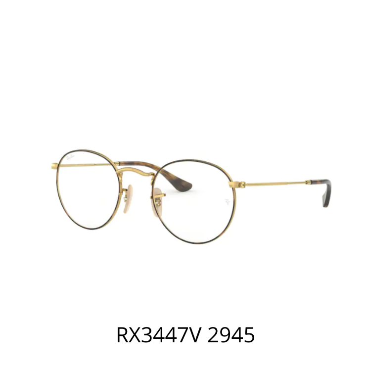 RayBan ROUND METAL RX3447V 2945 眼鏡架