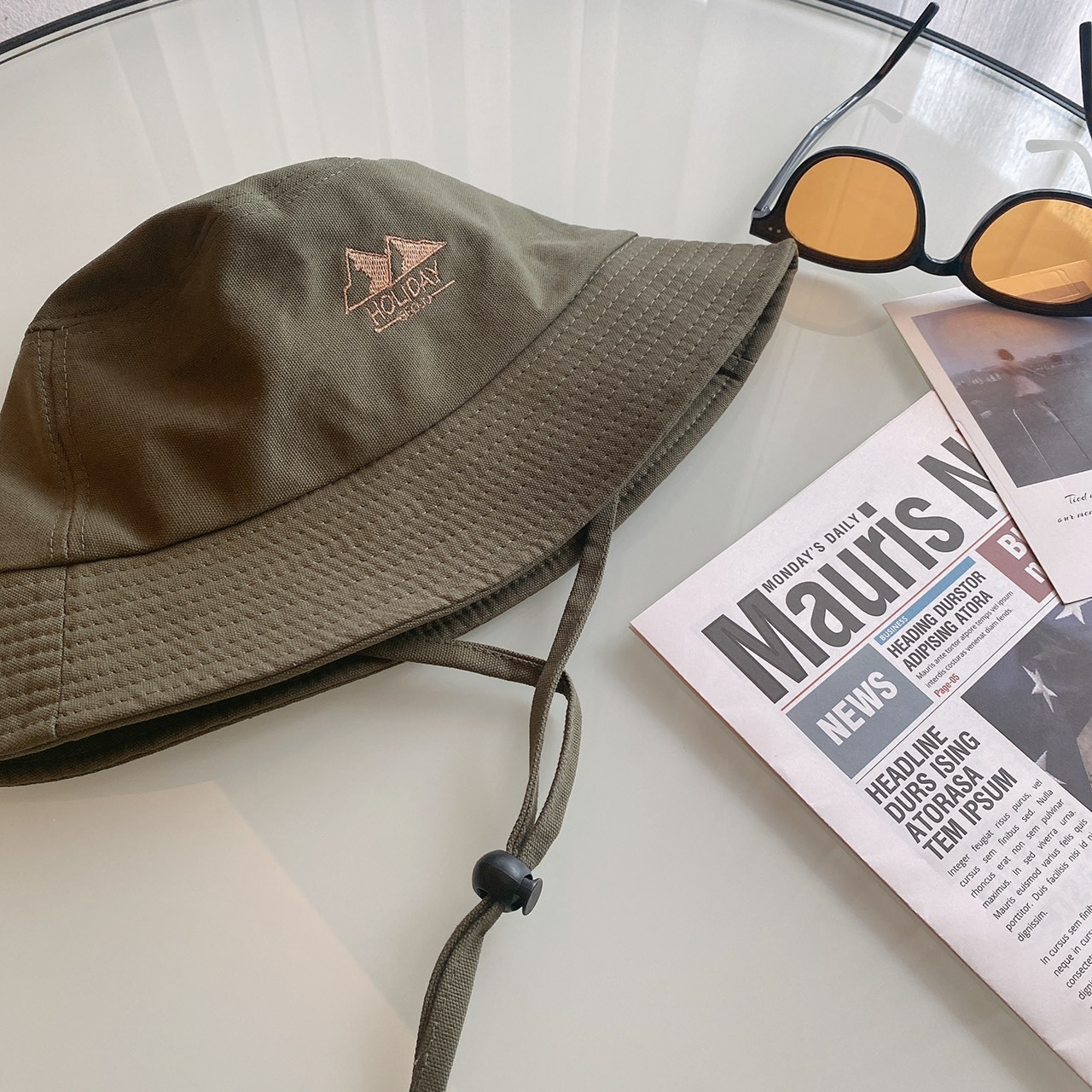 Holiday歡樂假期漁夫帽/四色