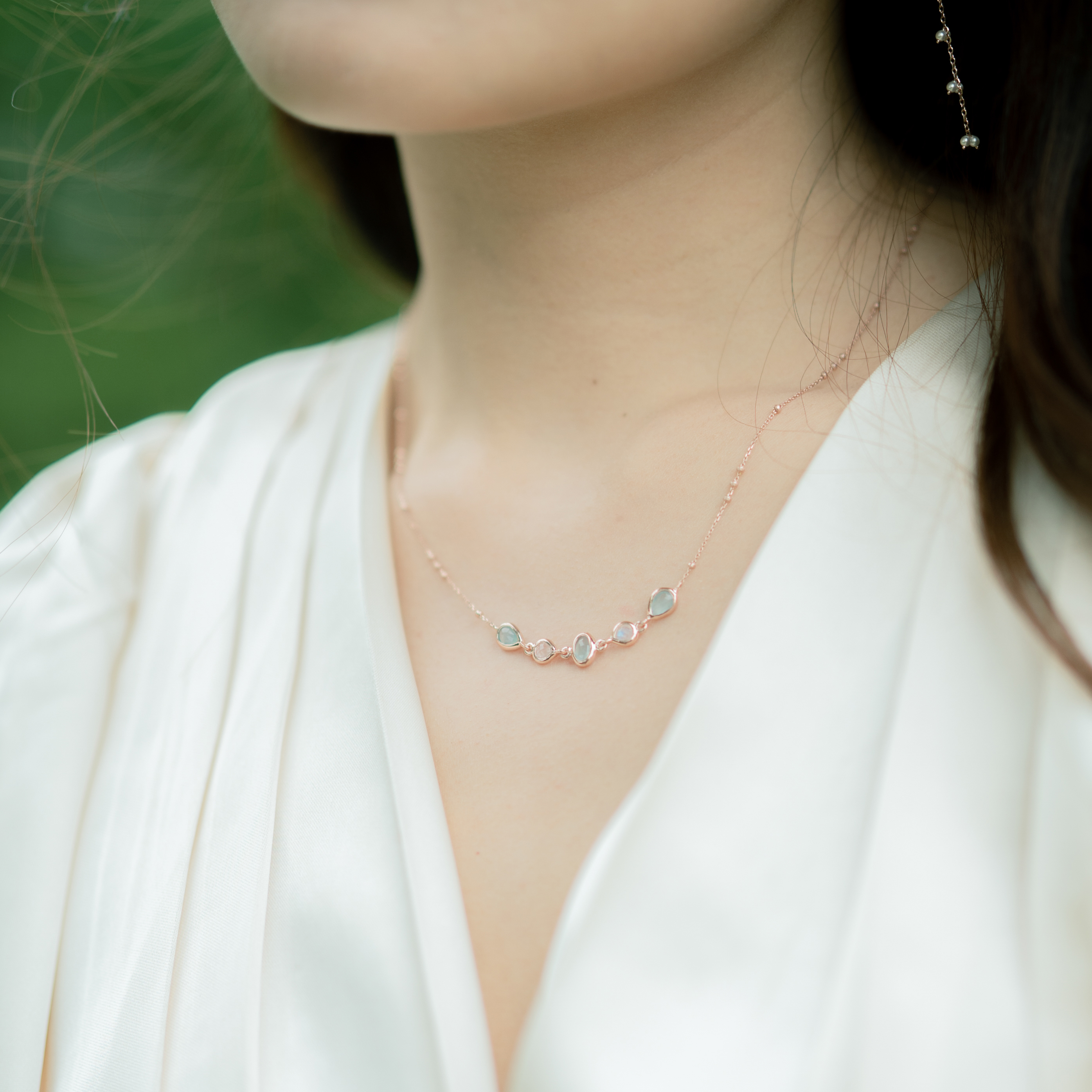 Alice冰川寶石triplets項鍊