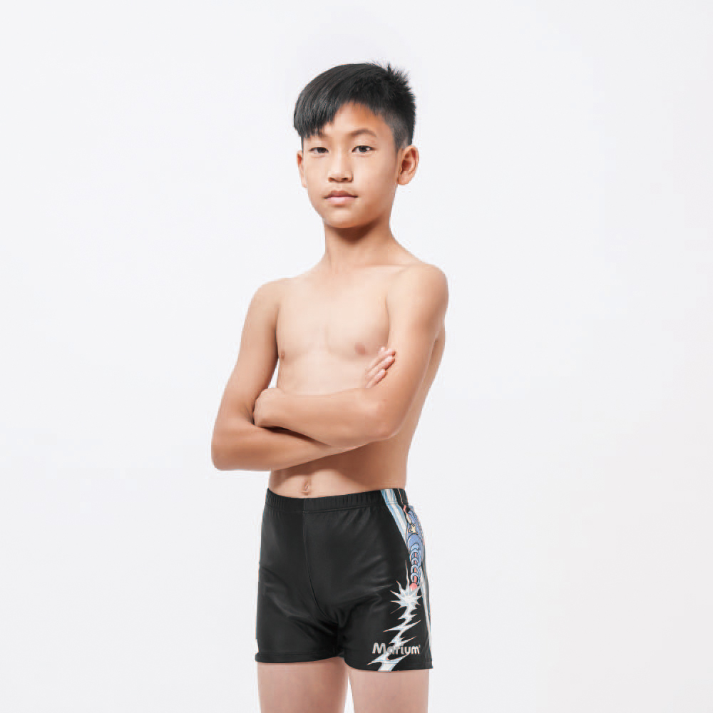MAR-21142J 小男平口泳褲-Space Battle
