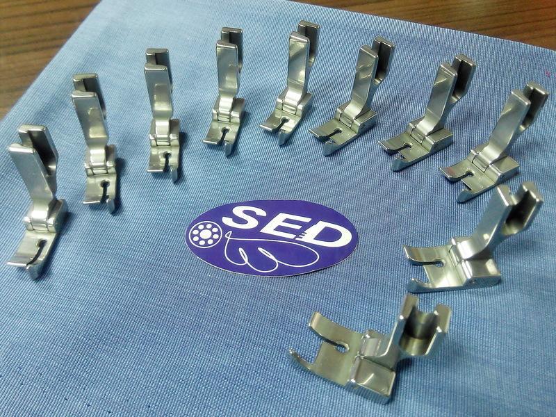 固定式擋邊壓線壓腳