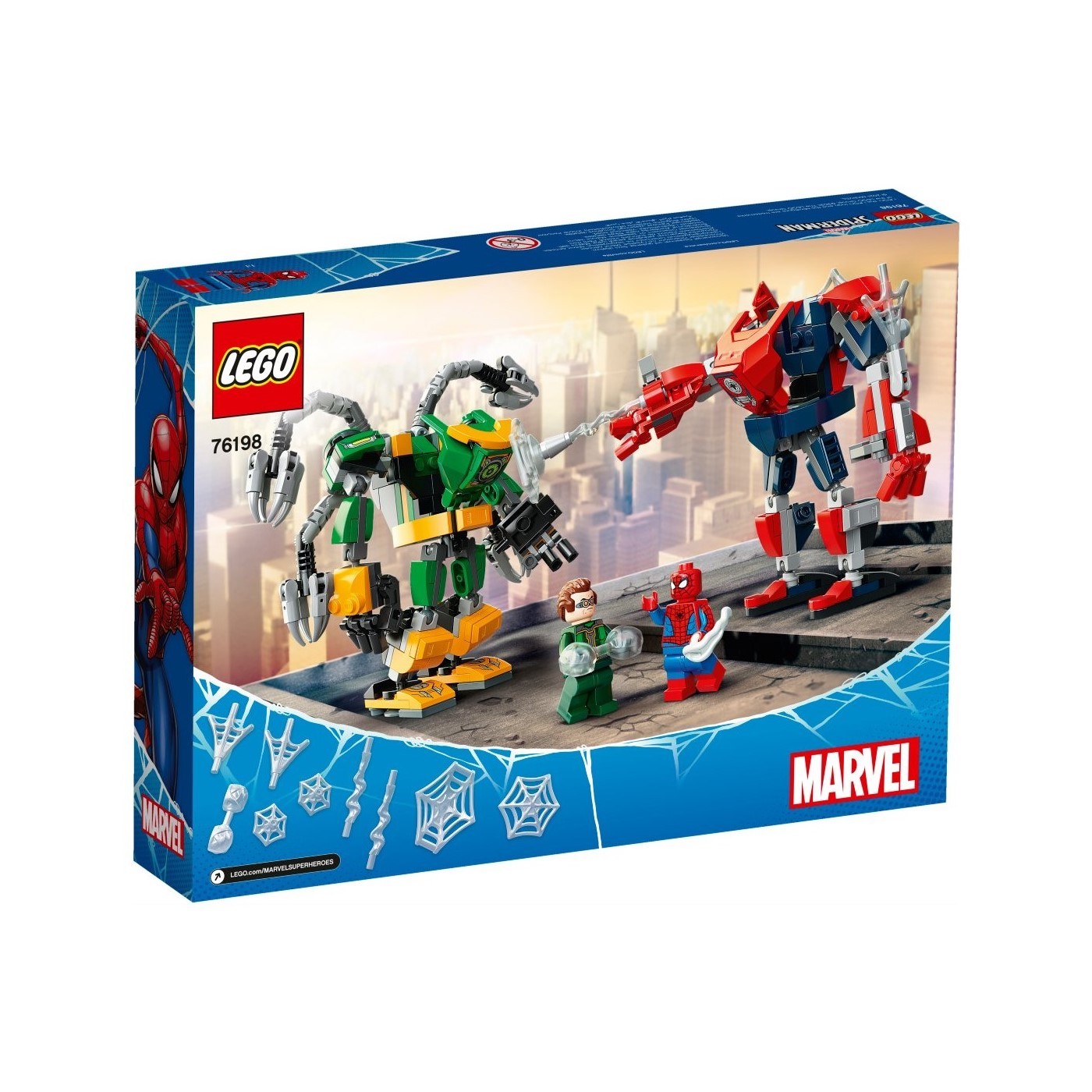 76198 - Spider-Man & Doctor Octopus Mech Battle