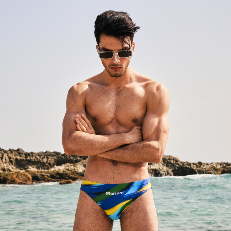 MAR-21116 大男競賽型泳褲 -  Colors