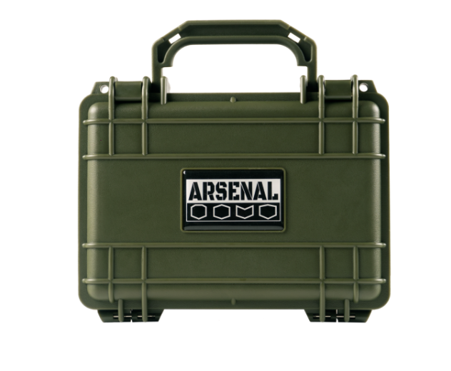 Arsenal TOOL AS-07收納氣密盒-軍綠色/特務黑