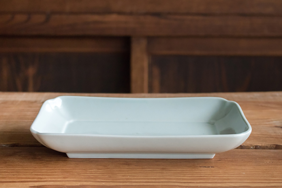 東屋-木瓜角皿/長角