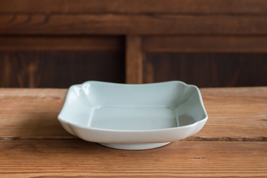 東屋-木瓜角皿/正角