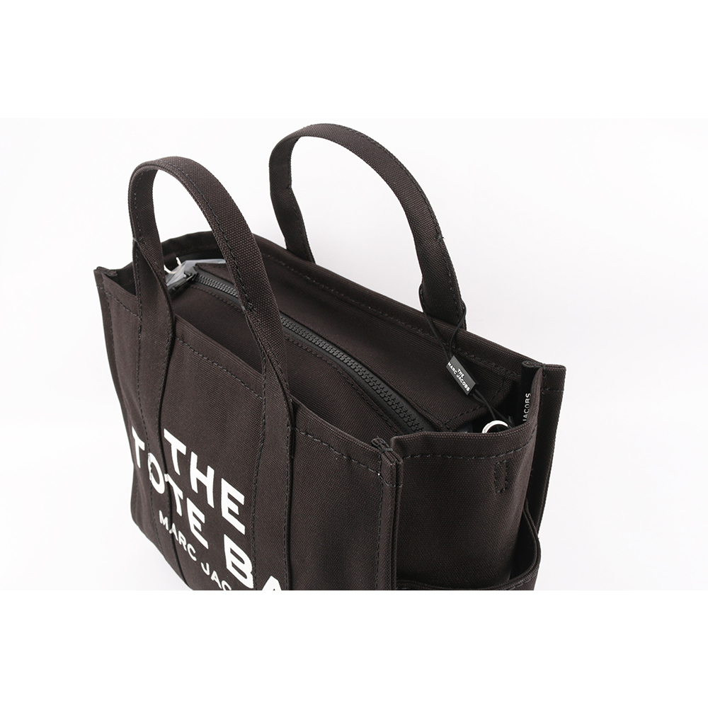 【MARC JACOBS】THE TRAVELER TOTE 二用中款托特包(黑色) M0016161 001