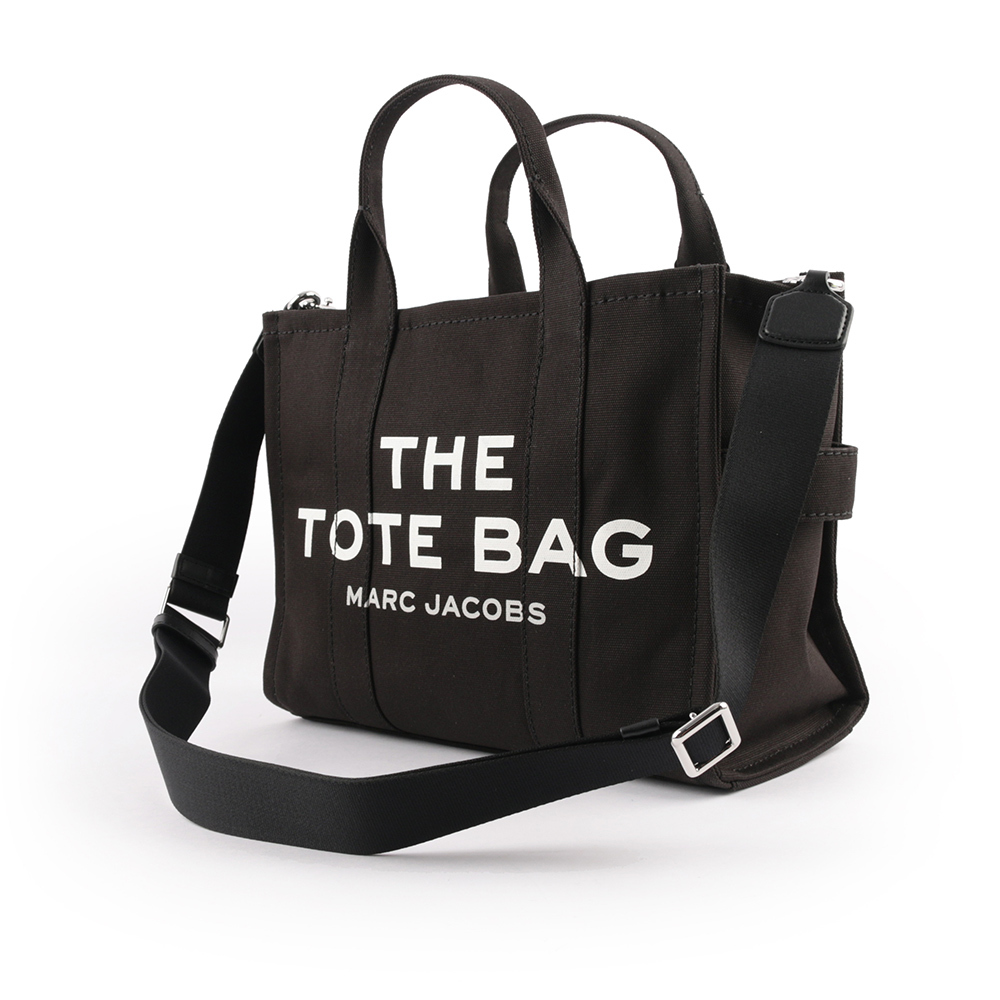 【MARC JACOBS】THE TRAVELER TOTE 二用中款托特包(黑色) M0016161 001