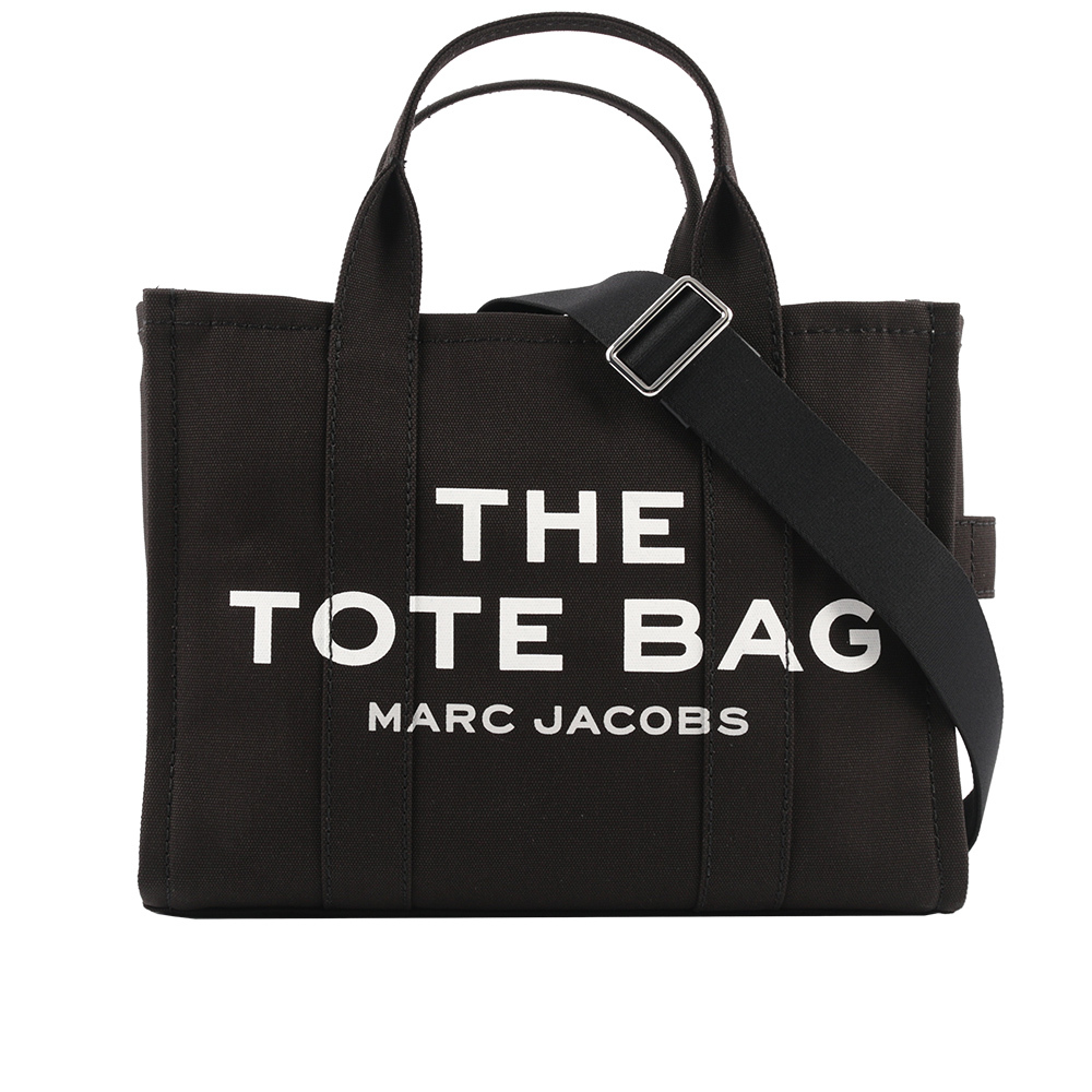 【MARC JACOBS】THE TRAVELER TOTE 二用中款托特包(黑色) M0016161 001