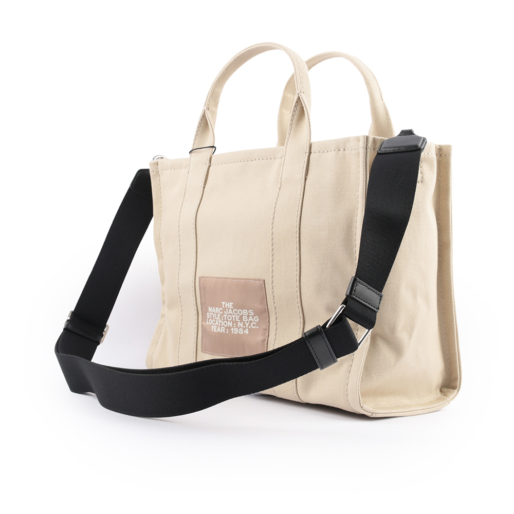 【MARC JACOBS】THE TRAVELER TOTE 二用中款托特包(米色) M0016161 260